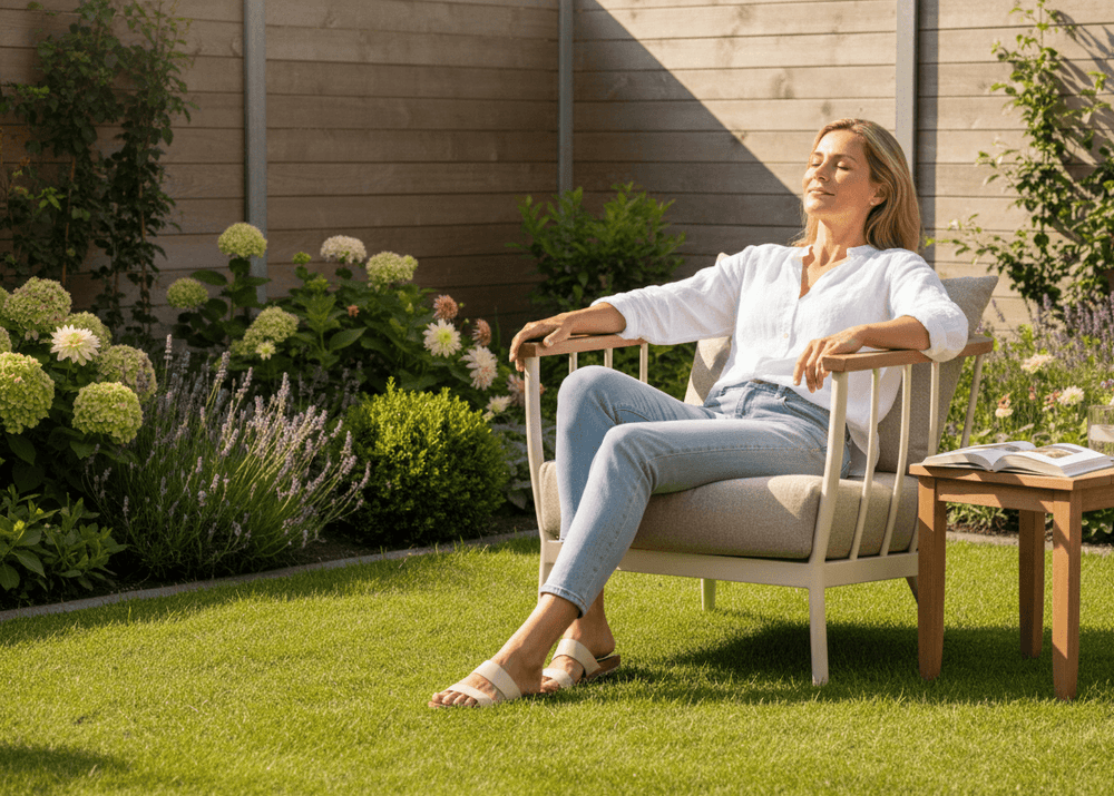 Apple Bee Condor Loungeset 3-delig Nr. 2 - Oyster