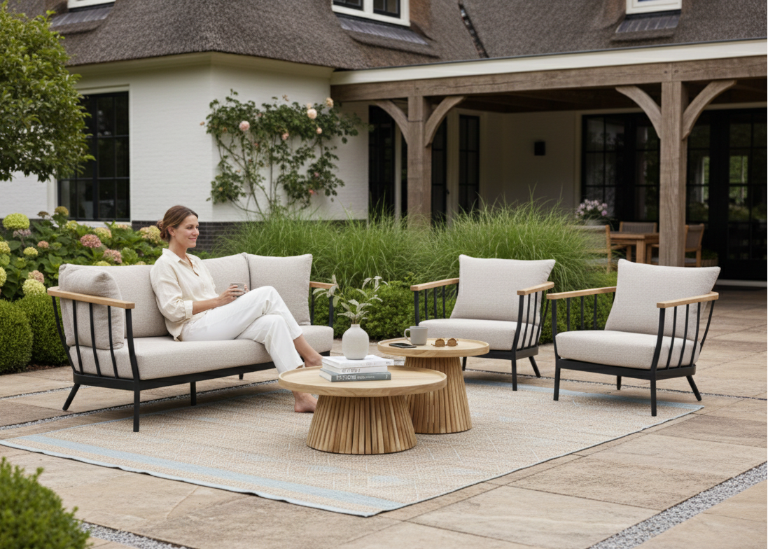 Apple Bee Condor loungeset 5-delig Nr. 27 Premium