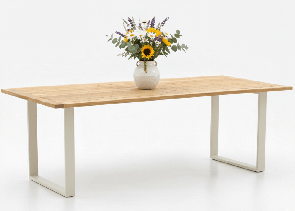 Apple Bee Condor Dining Tuinset 240 cm | 7-delig | Oyster | 6 Pers.