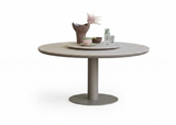 Apple Bee Melville dining tafel Ø160cm Sintered Stone - Grey