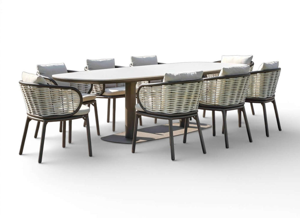 Apple Bee Melville 280 cm tuinset Bronze