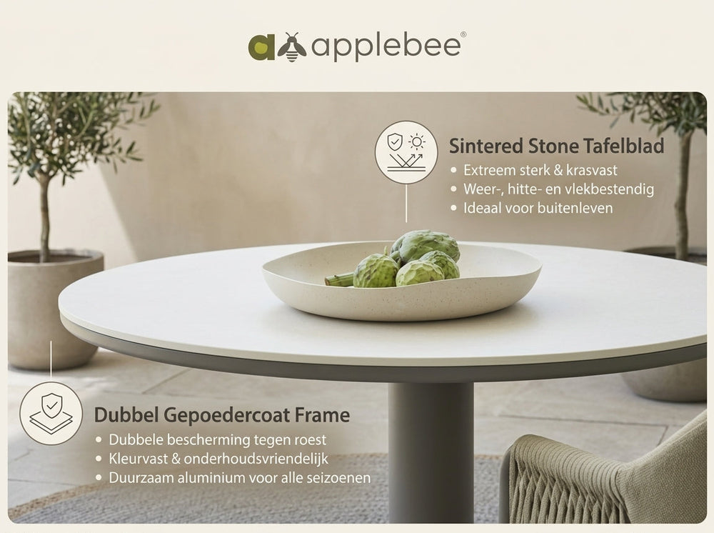 Apple_Bee_Melville_USP_Taupe 140 cm 
