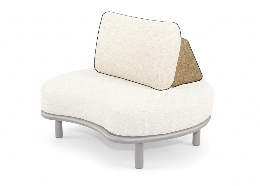 Apple Bee Moon Island rugkussen