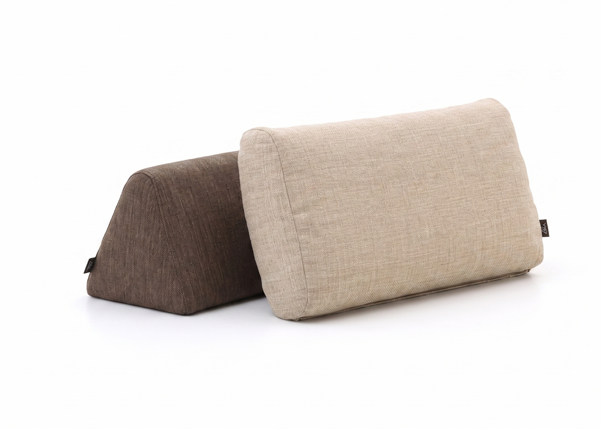 Apple Bee Moon Island Loungebank | 196 cm | Bronze & Cotton Flower