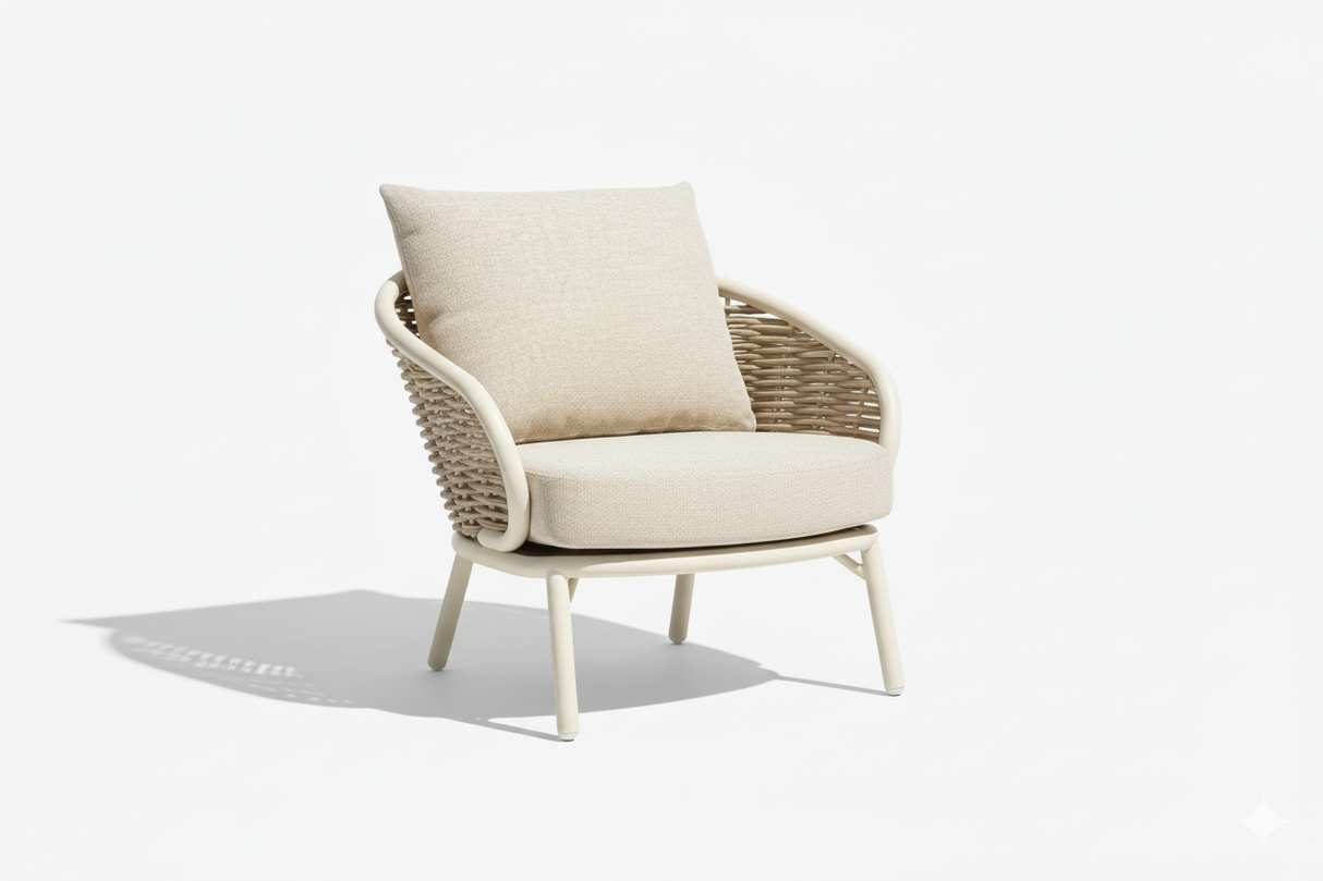 Apple Bee Pine Key stoel Oyster