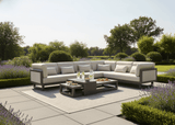 Apple Bee Santorini Hoek Loungeset 5-delig Nr.2 - Links Lang