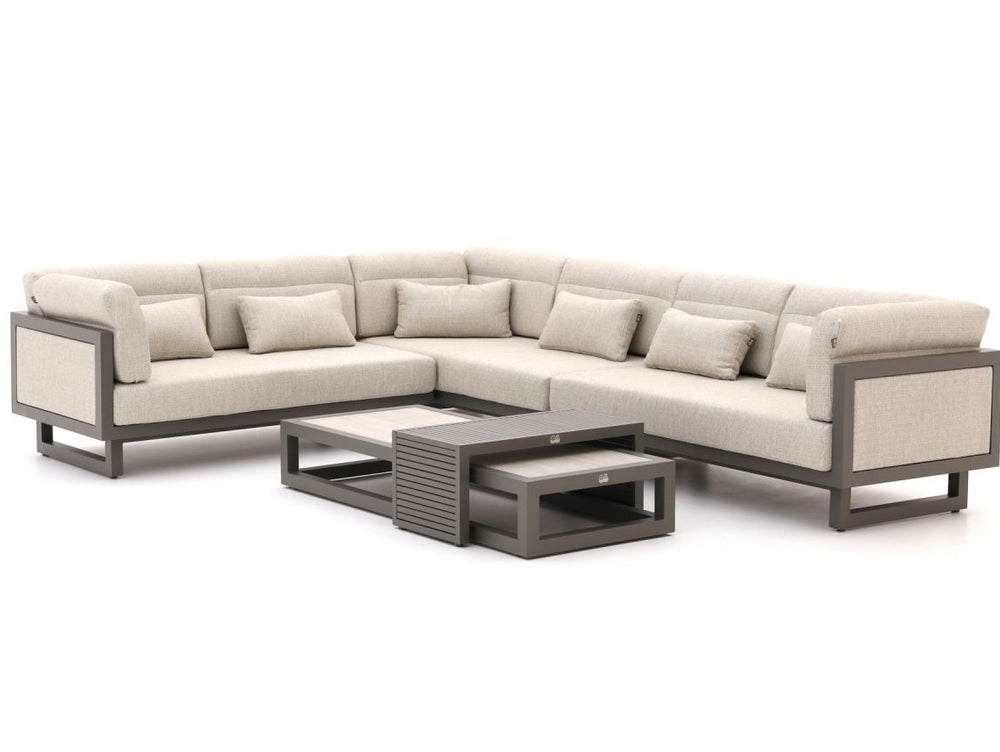 Apple Bee Santorini Loungeset 5-delig Nr.1 - Rechts Lang - Upholstered - 239 x 318 cm