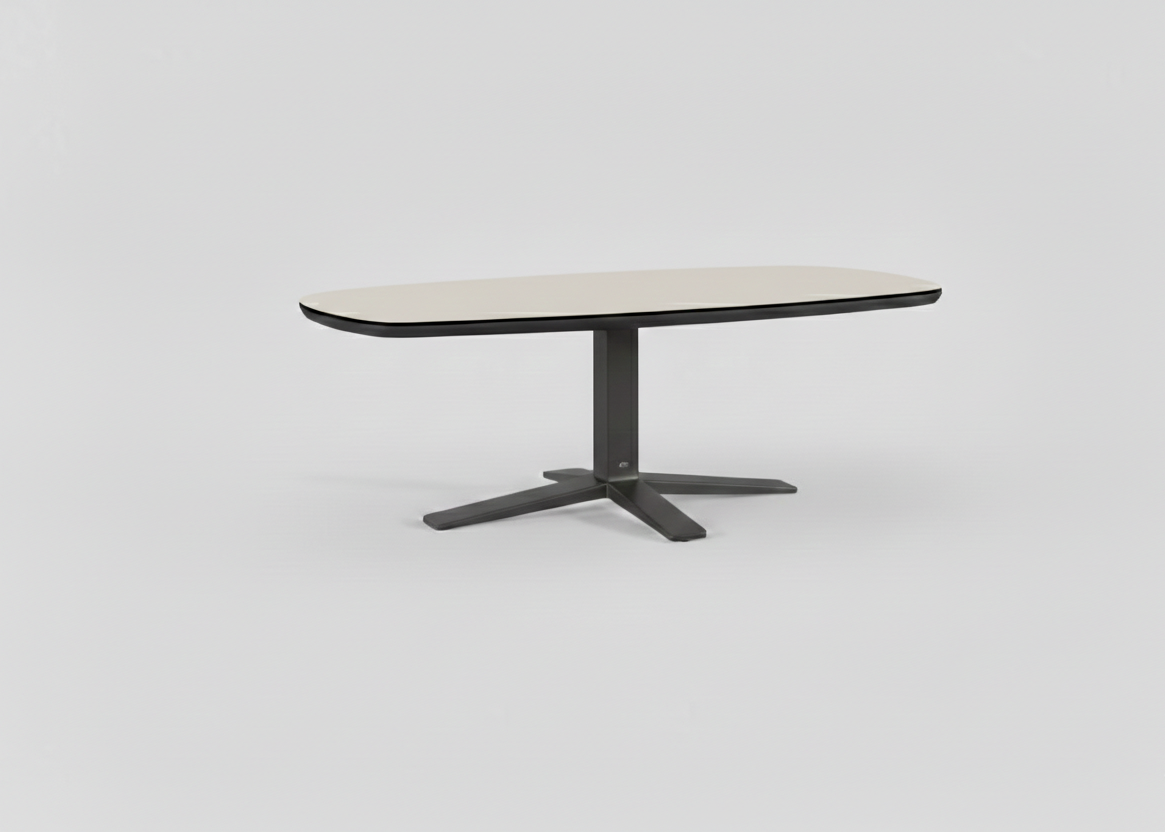 Apple Bee Zanzibar tafel 220 cm Carbon Black