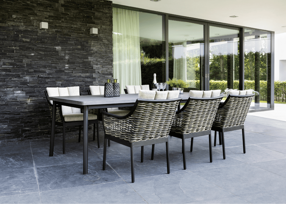 Apple Bee milou diningset black