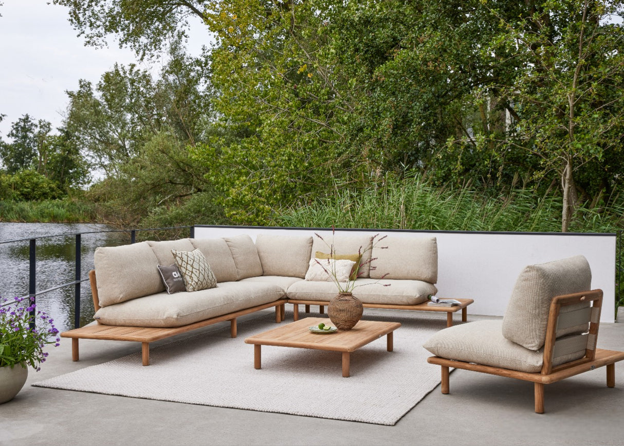 Apple Bee sling sfeerbeeld compleet teak loungeset