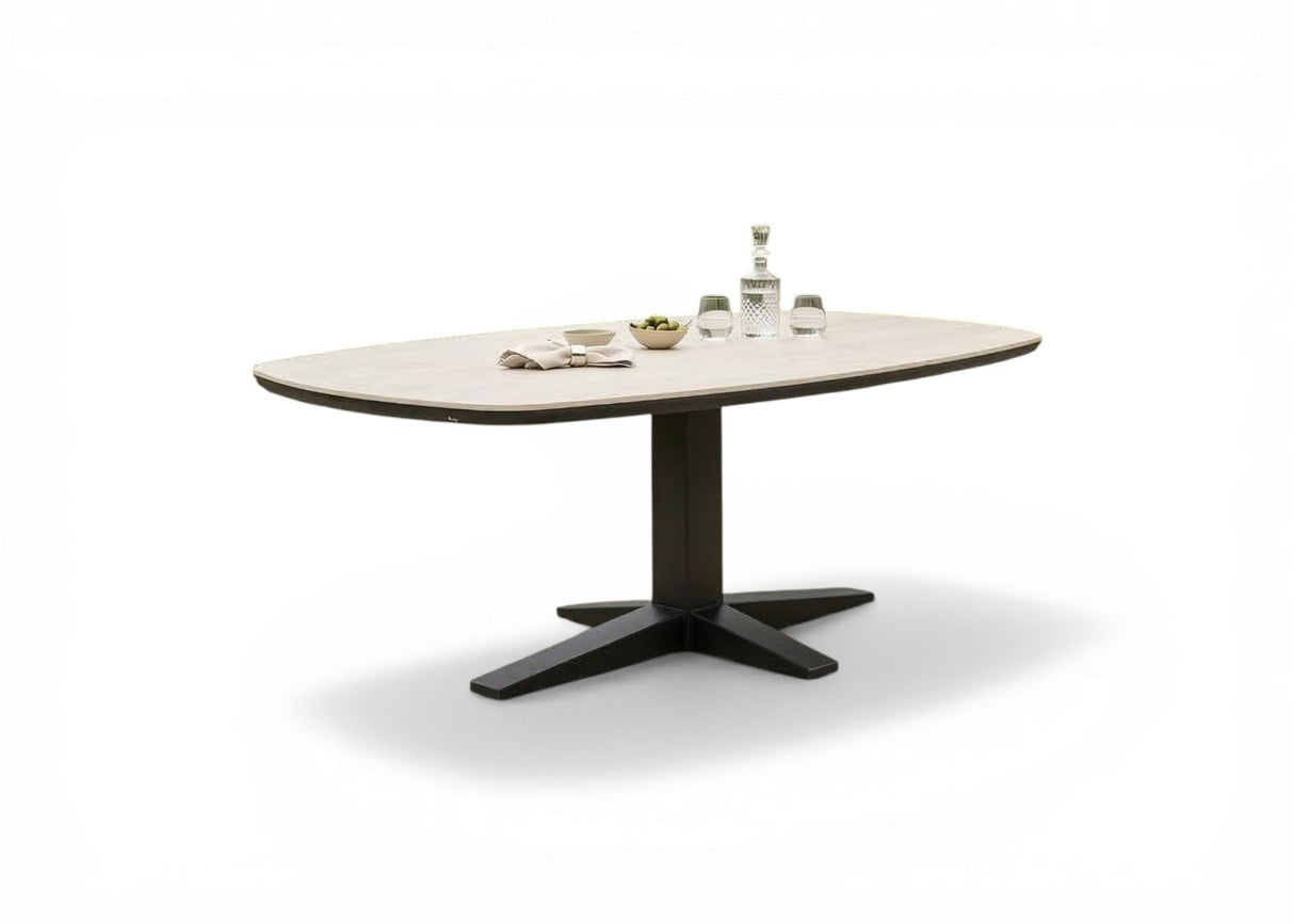 Apple Bee zanzibar 220 cm tafel black