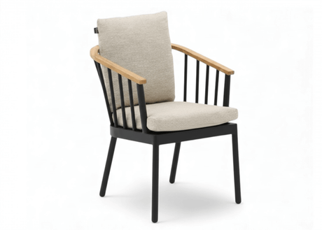 Appple bee Condor Black dining tuinstoel