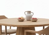 Belito Daan Teakhouten ronde diningtafel 120 cm