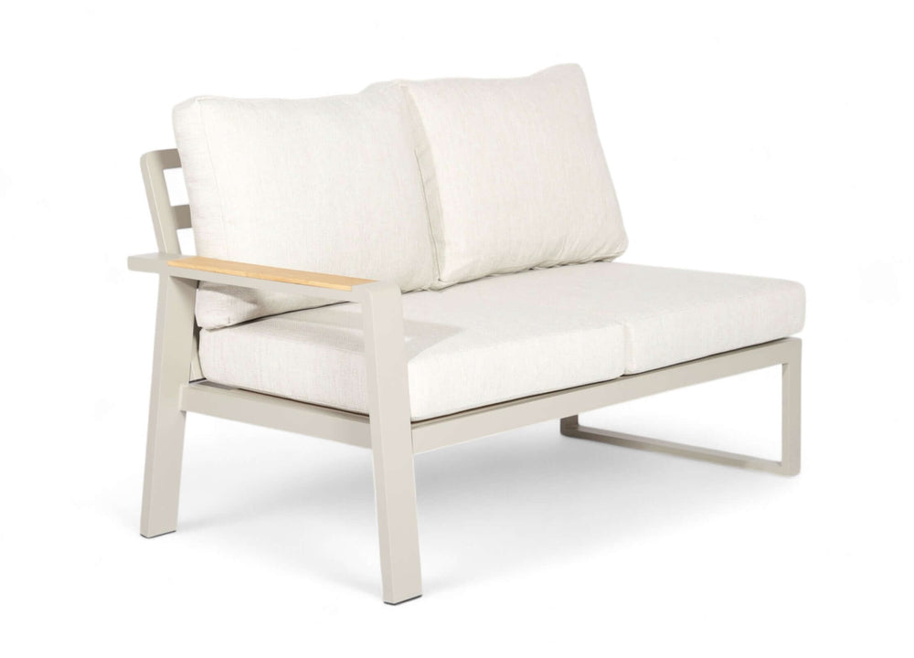 Bankdeel taupe voorzijde