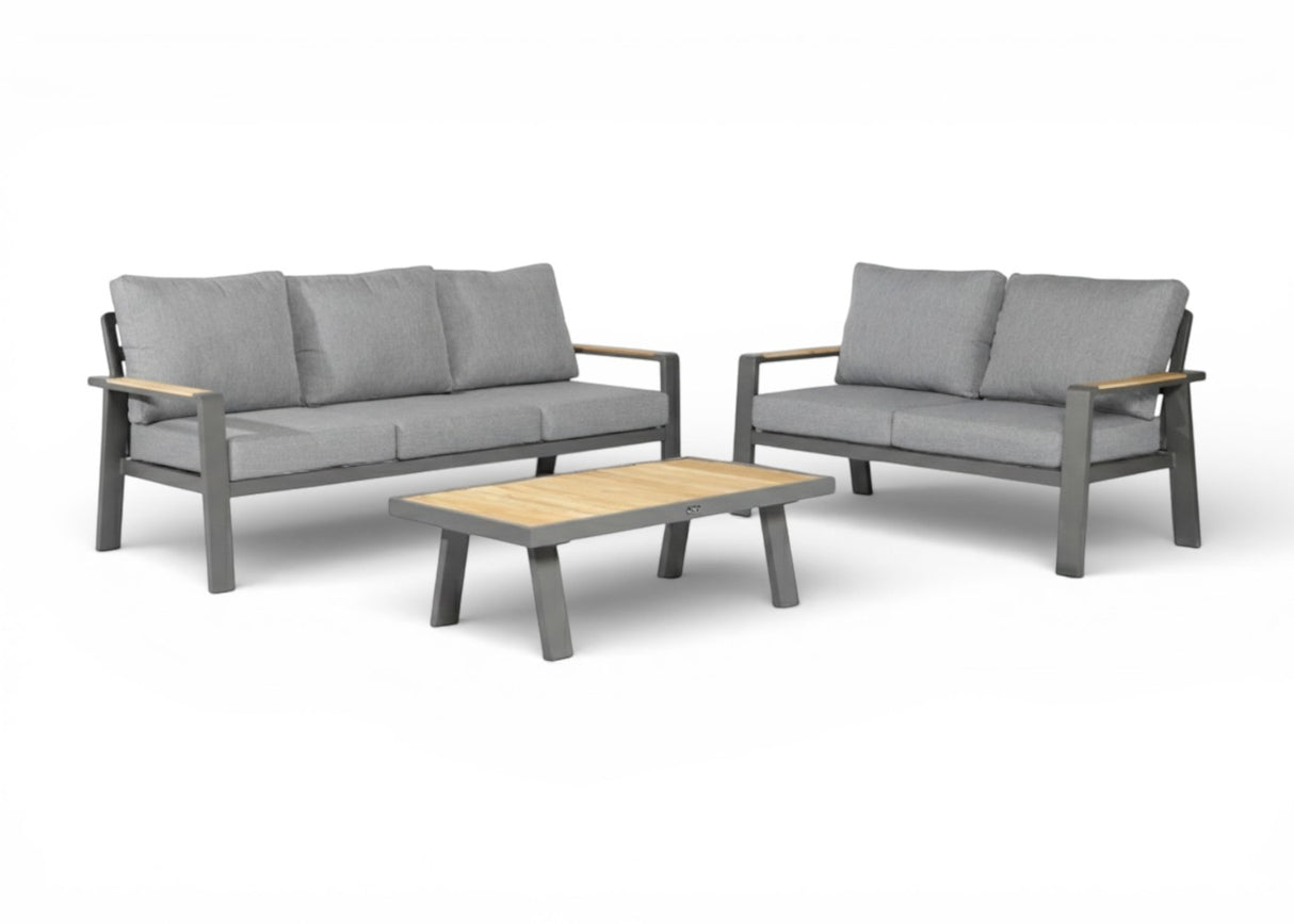 Belito Birmingham stoel bank set 211 cm + 150 cm