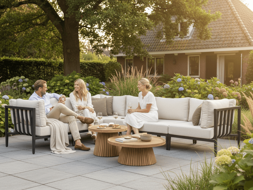 Belito Daan Hoek Loungeset Aluminium 