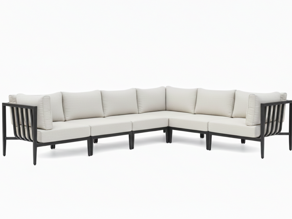 Belito Daan Hoek Loungeset Aluminium All-Weather 6-delig Nr. 2 - Links lang