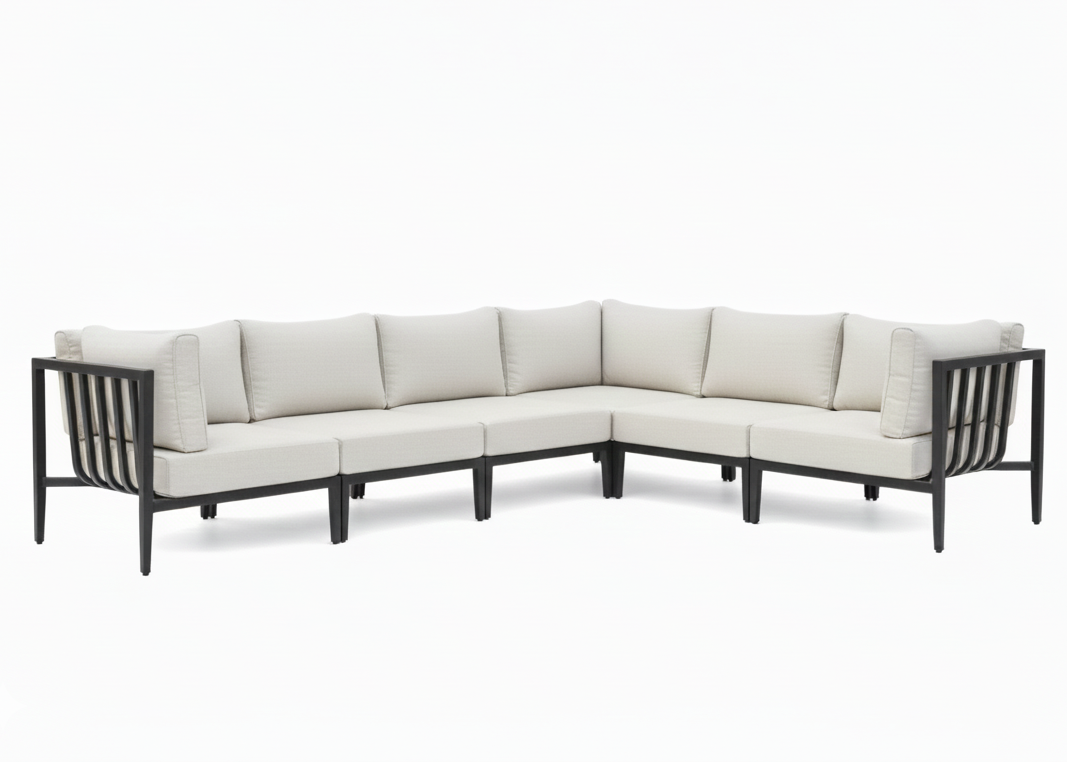 Belito Daan Hoek Loungeset Aluminium All-Weather 6-delig Nr. 2 - Links lang