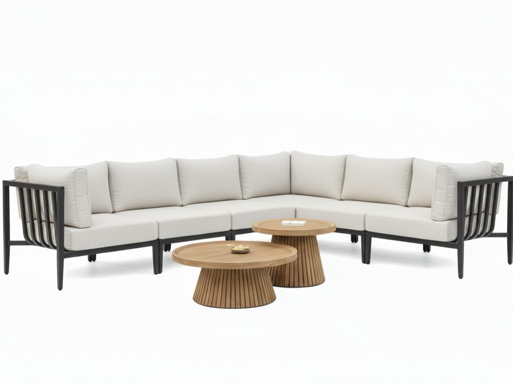 Belito Daan Hoek Loungeset Aluminium All-Weather 8-delig Nr. 1 - Links lang