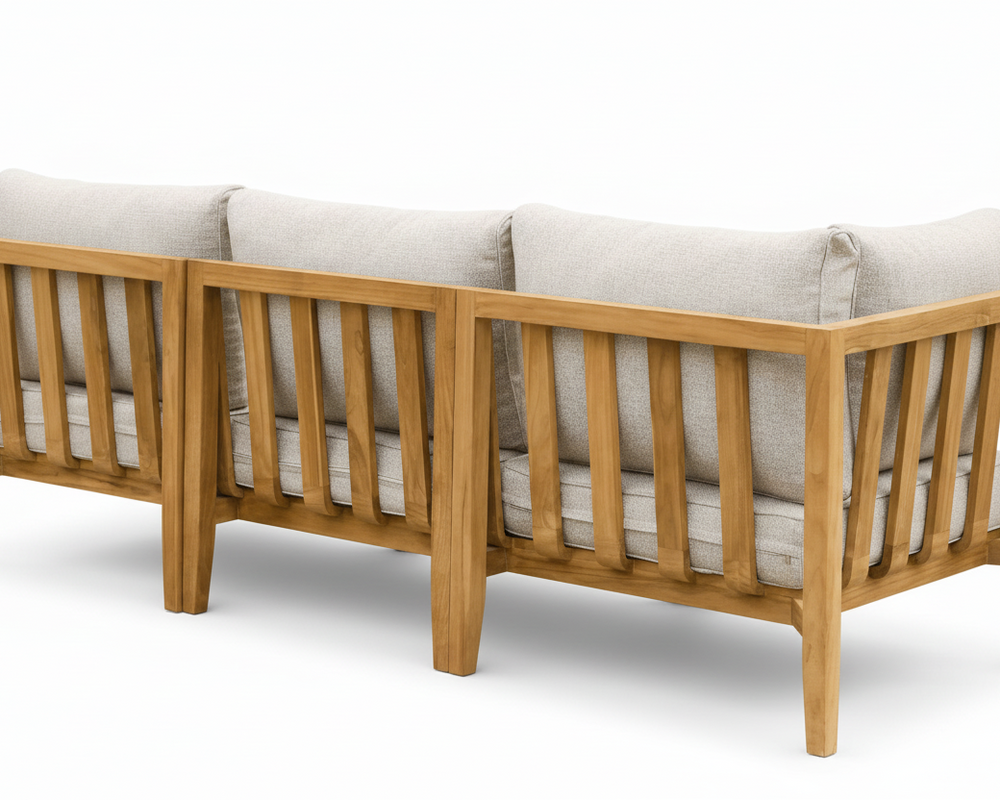 Belito Daan Teakhouten Loungeset achterzijde