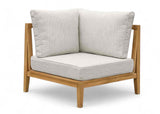 Belito Daan loungeset – teakhouten frame detail