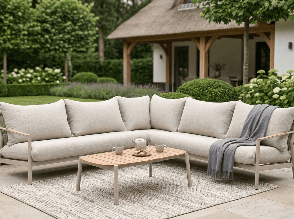 Belito Julia Loungeset 258 x 258 cm met koffietafel