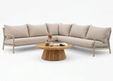 Belito Julia Loungeset met Daan koffietafel teak 