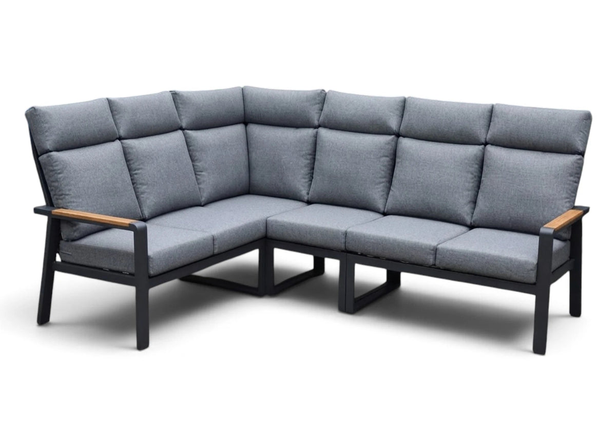 Belito Lisa hoekset antraciet 215 x 275 cm