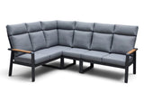 Belito Lisa hoekset antraciet 215 x 275 cm