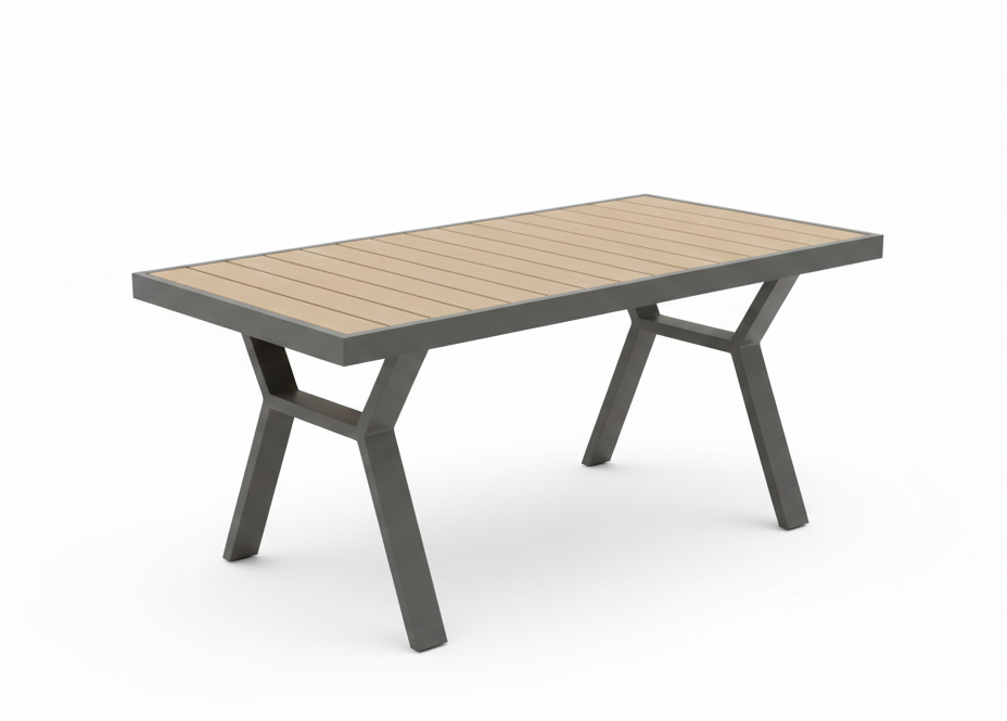 Belito Lotte Tafel - Antraciet - Hoog