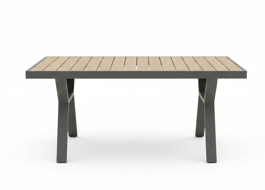 Aluminium Loungeset Hoekbank - Antraciet Frame - 5-delig - Belito Lotte - Hoge tafel