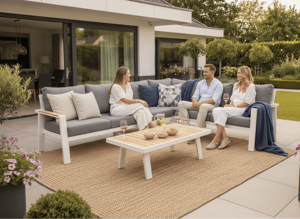 Belito Lotte Wit Hoekbank