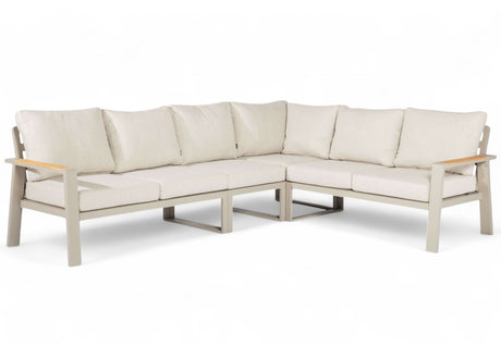 Belito Lotte taupe loungeset 4 delig 6 persoons