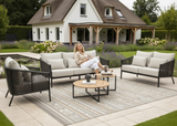 Belito® Ouddorp Aluminium Stoel-Bank Loungeset - Rope - All-Weather - Nr.2