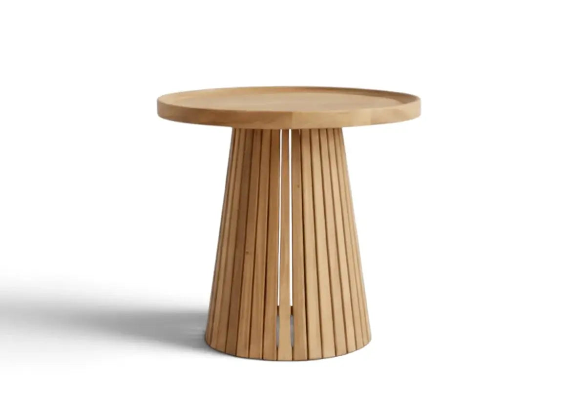 Belito Daan bijzettafel Ø 45 cm, conische poot - detailfoto