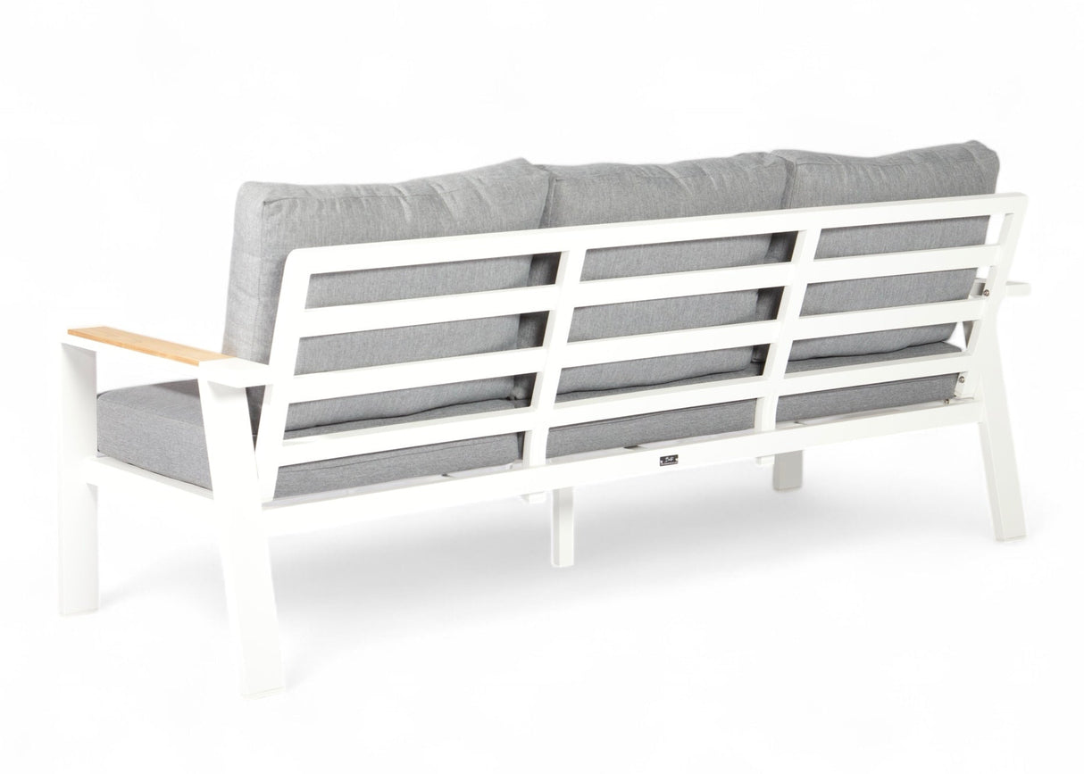 Aluminium - Wit - Belito Birmingham Tuinbank 211 cm