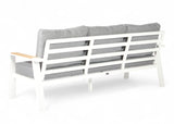 Aluminium - Wit - Belito Birmingham Tuinbank 211 cm
