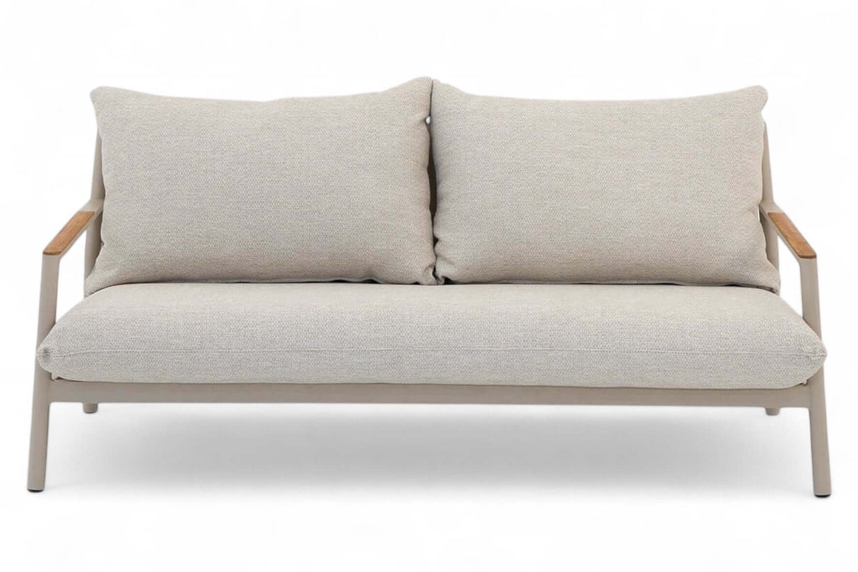 Aluminium Stoel-Bank Loungeset - Taupe Frame - Belito Julia - 4-delig