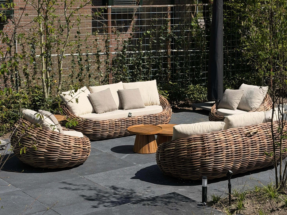Loungeset sfeerbeeld met zitelementen