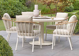 Condor dining-melville tafel 140 cm oyster