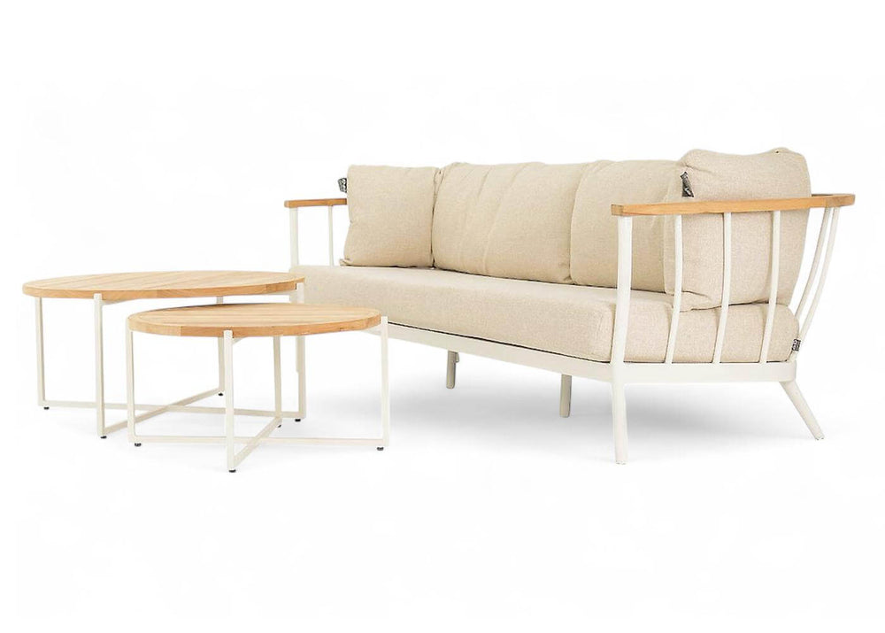 Apple Bee Condor loungeset 3-delig Nr. 12 Oyster