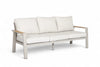 Aluminium Stoel-Bank Loungeset - Taupe - Belito Birmingham - 5 -delig