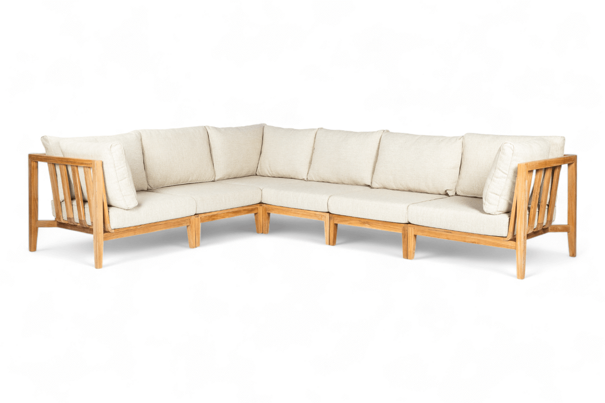 Daan teak nummer 2 hoekset