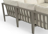 Belito Daan XL Loungeset | Aluminium | Taupe | 320x245 cm | Nr. 2 Links