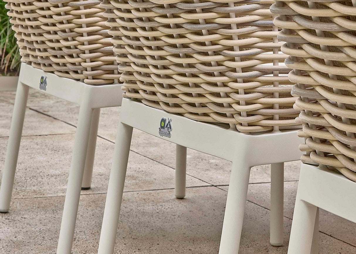 Apple Bee Milou/Melville Dining Tuinset 140 cm - 6 Delig