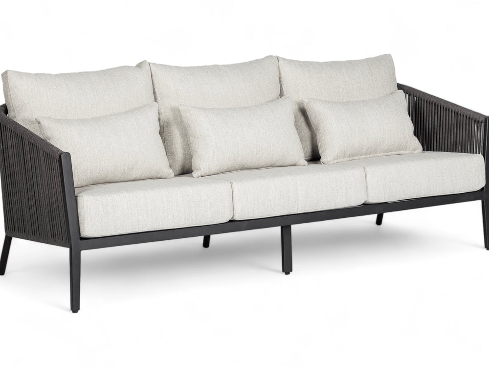 Aluminium Stoel-Bank Loungeset - Rope - Belito® Ouddorp - All-Weather - Nr.2