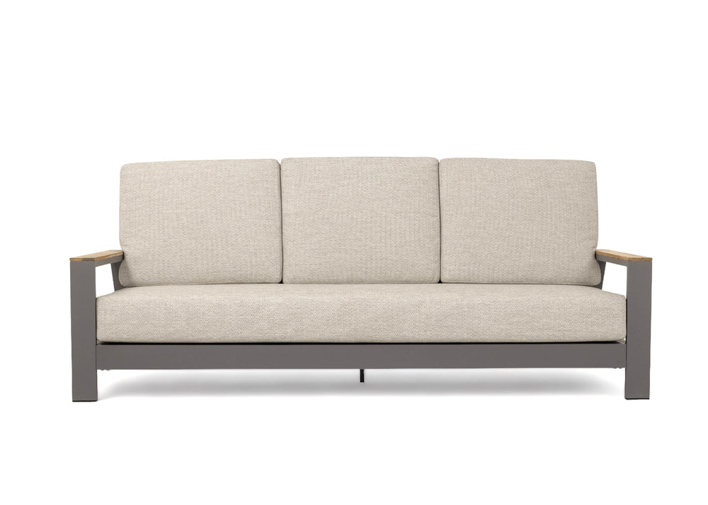 Apple Bee Spring Aluminium Taupe 3-zits sofa showroommodel