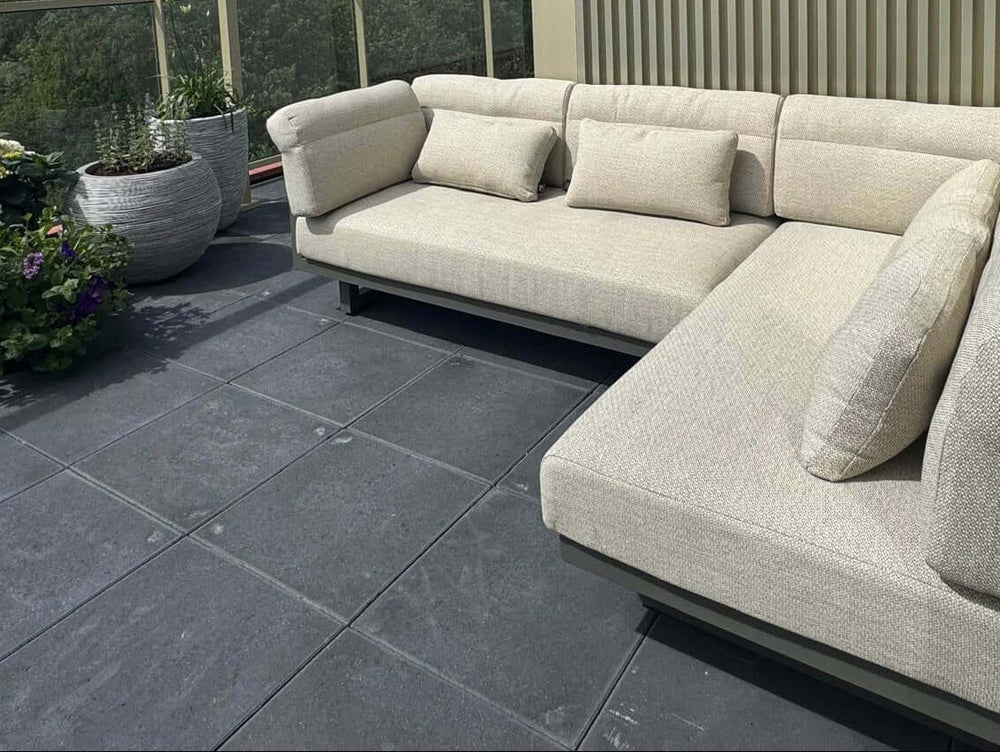 Apple Bee Santorini 2-Zits Element Links -  Upholstered - 160 x 82 x 60 cm