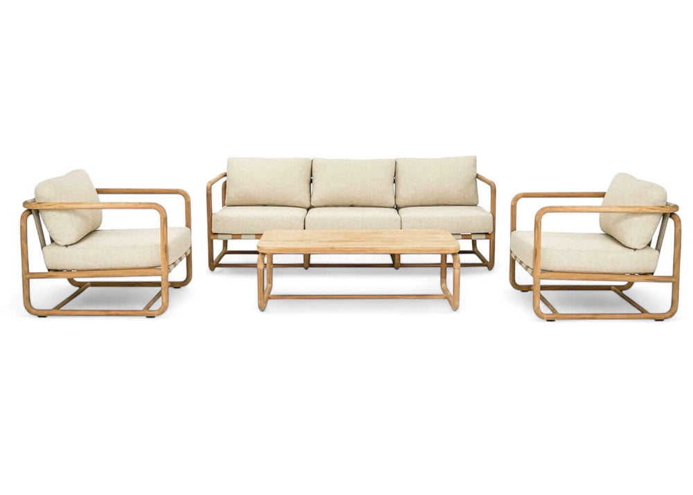 Apple Bee Dolce stoel-bank loungeset 4-delig 2.0 - 5 Persoons