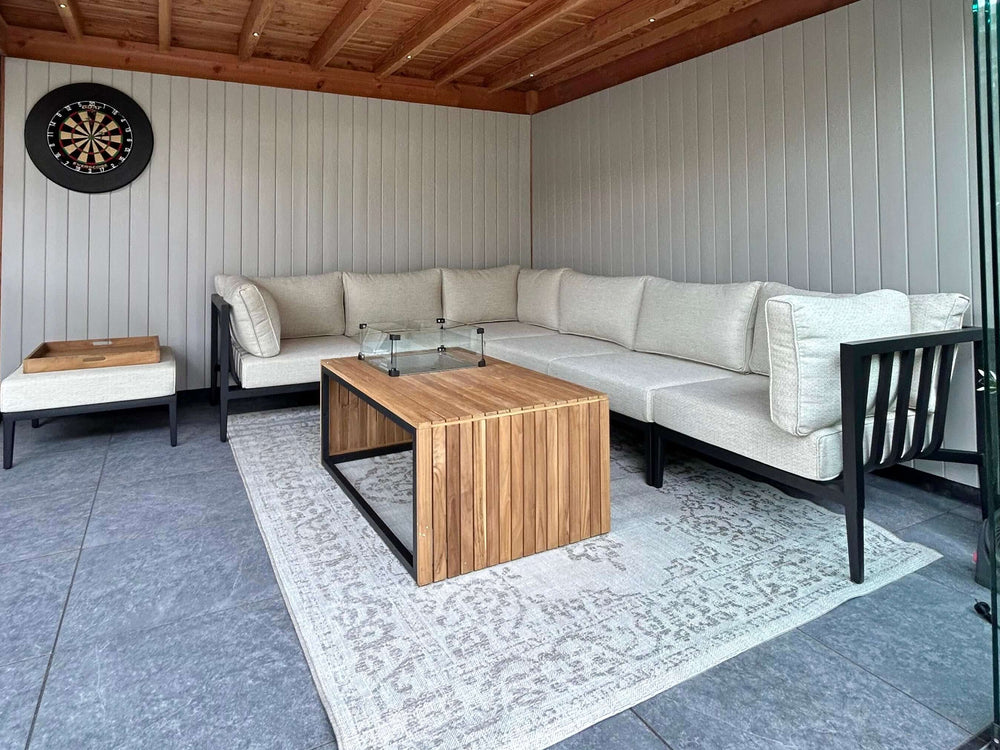 Belito Daan Loungeset Alumiium 